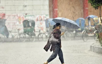 বাংলাদেশে বৃষ্টি বাড়ার আভাস, ৪-৫ দিন থাকতে পারে বৃষ্টিপাত